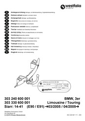 Westfalia Automotive 303330600001 Notice De Montage Et D'utilisation