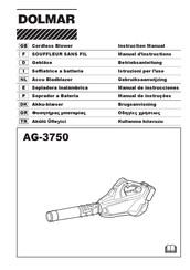 Dolmar AG-3750 Manuel D'instructions