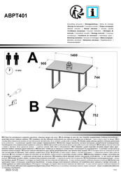 Forte ABPT401 Notice De Montage