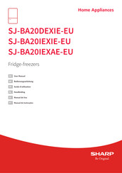 Sharp Home appliances SJ-BA20IEXIE-EU Guide D'utilisation