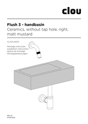 clou Flush 3 CL/03.34031 Notice De Montage