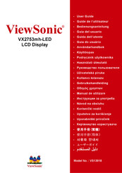ViewSonic VX2753mh-LED Guide De L'utilisateur