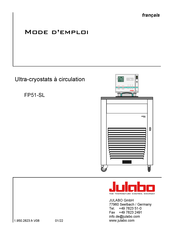 Julabo FP51-SL Mode D'emploi