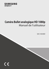 Samsung WISENET SDC-9443BV Manuel De L'utilisateur