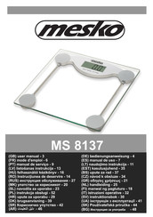 Mesko MS 8137 Mode D'emploi