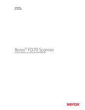 Xerox FD70 Guide De L'utilisateur