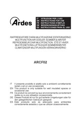 ARDES ARCF02 Instructions D'emploi