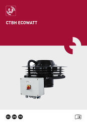 S&P CTBH/4-1300/250 ECOWATT Mode D'emploi