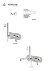 newform NIO 68969E Instructions De Montage