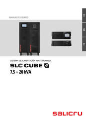 Salicru SLC CUBE 4 15 kVA Mode D'emploi