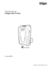 Dräger BG ProAir Notice D'utilisation