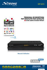 Strong Digital TV SRT 6415 Manuel D'utilisation