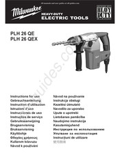 AEG PLH 26 QEX Instructions D'utilisation