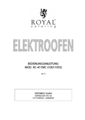 Royal Catering RC-411MC Mode D'emploi