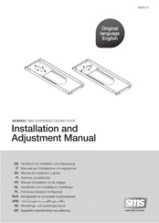 SMS SUSPENDED CEILING PLATE Manuel D'installation