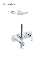 newform NIO 68971E Instructions
