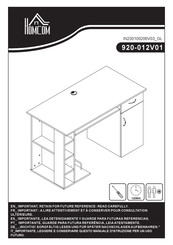 HOMCOM 920-012V01 Mode D'emploi