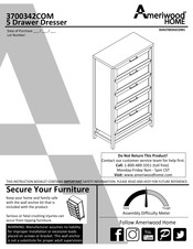 Ameriwood HOME 3700342COM Mode D'emploi
