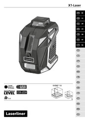 LaserLiner X1-Laser Mode D'emploi