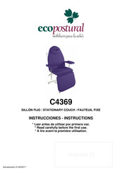 ECOPOSTURAL C4369 Instructions