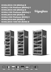 FRIGOGLASS ICOOL2-500 Platinum C Manuel D'utilisation