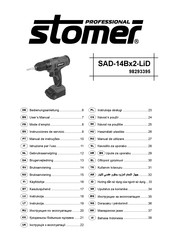 Stomer Professional SAD-14Bx2-LiD Mode D'emploi