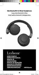 LEXIBOOK HPBT010 Série Mode D'emploi
