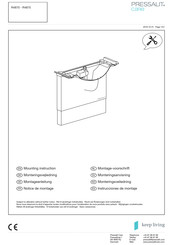 Pressalit Care R4875 Notice De Montage