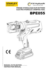 Stanley KW Hydraulik BPE055 Manuel D'utilisation