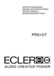 Ecler PRS10T Notice D'emploi