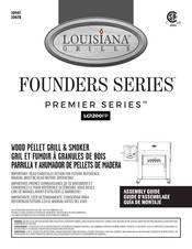 Louisiana Grills LG1200FP Guide D'assemblage