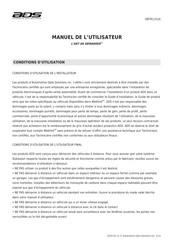 ADS OBTR1151A Manuel De L'utilisateur