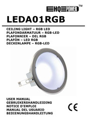 HQ Power LEDA01RGB Notice D'emploi