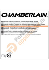 Chamberlain COMFORT Notice De Montage Et De Commande