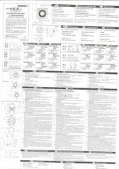 Omron H3CR-AS Manuel D'instructions