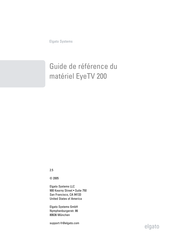Elgato EyeTV 200 Guide De Référence