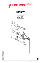 peerless-AV RMI2W Mode D'emploi