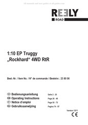 Reely ROAD Rockhard 23 80 06 Notice D'emploi