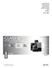 Assa Abloy HID iCLASS SE R40 Guide D'installation