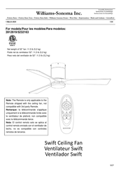Williams-Sonoma Swift Instructions D'assemblage