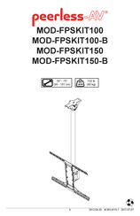 peerless-AV MOD-FPSKIT150-B Mode D'emploi