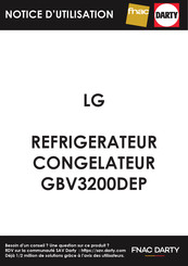 LG GBV3200DEP Manuel Du Propriétaire
