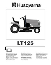 Husqvarna LT125 Manuel D'instructions