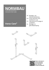 NORMBAU Verso Care 3500 254 Instructions De Montage Et D'utilisation