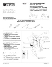 Delta Classic 3544LF-WFMPU Instructions D'installation