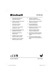 EINHELL TC-US 350 Instructions D'origine