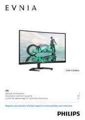 Philips EVNIA 27M1C3200VL/75 Manuel D'utilisation