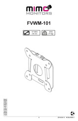 Mimo Monitors FVWM-101 Mode D'emploi