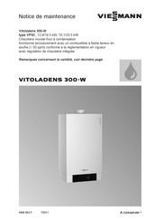 Viessmann Vitoladens 300-W VP3C Notice De Maintenance