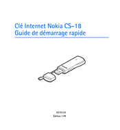 Nokia CS-18 Guide De Démarrage Rapide